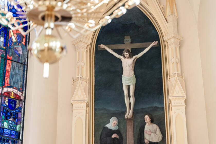 Tuomiokirkon alttaritaulu.