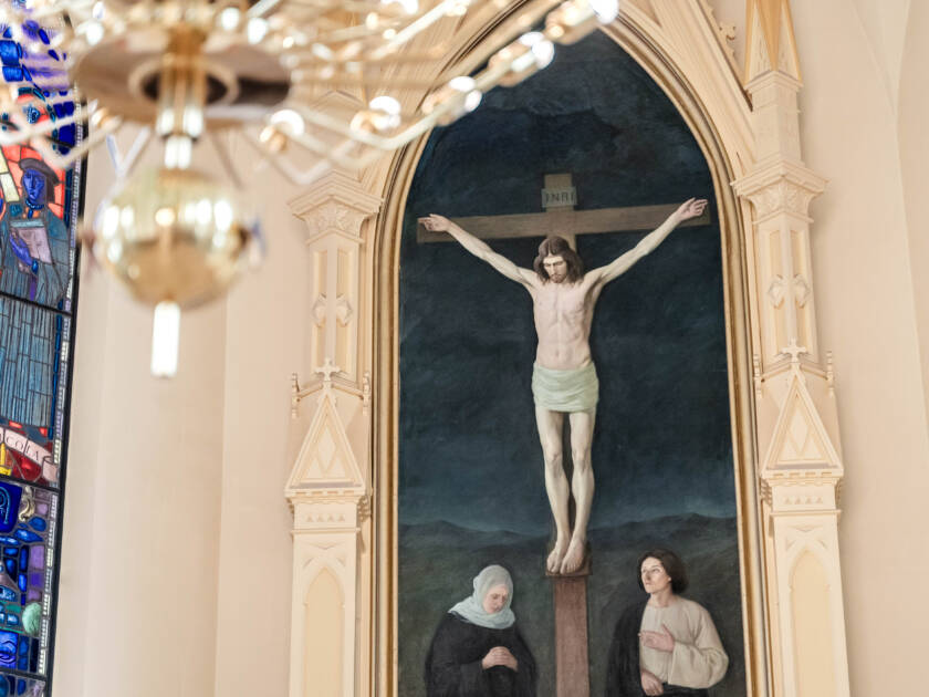 Tuomiokirkon alttaritaulu.