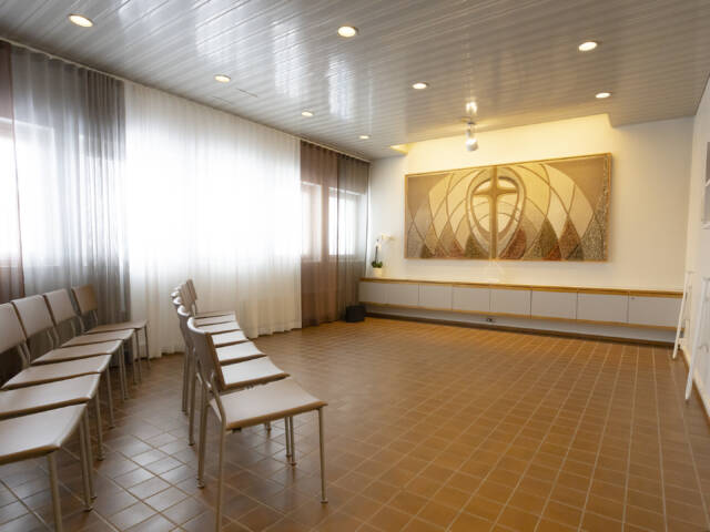 Mikkelin keskussairaalan sairaalakappeli.