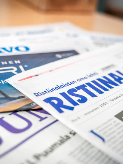 Mikkelin tuomiokirkkoseurakunnan alueen aluelehtiä.