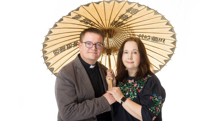 Palmujen lähetyspariskunta.