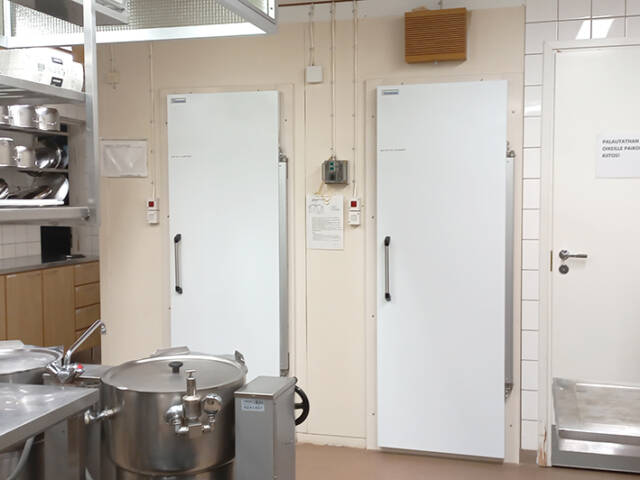 Puumalan seurakuntakodin keittiö.