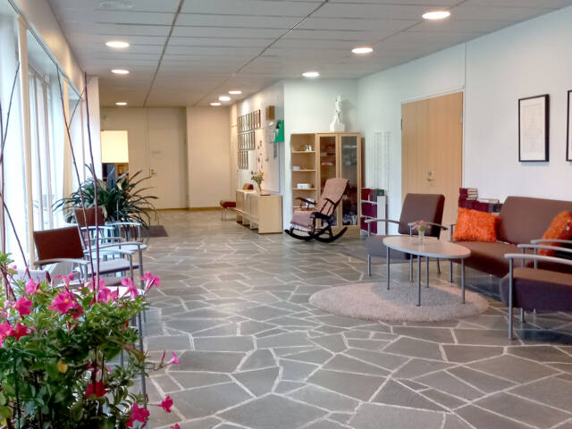 Puumalan seurakuntakodin aula.