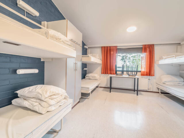 Ruunaniemen leirikeskuksen sisätiloja.