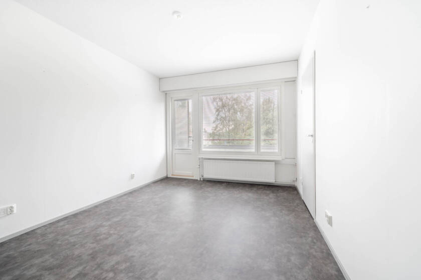 Savilahdenkatu 18 B 14 kaksion sisäkuva, jossa esillä makuuhuone.