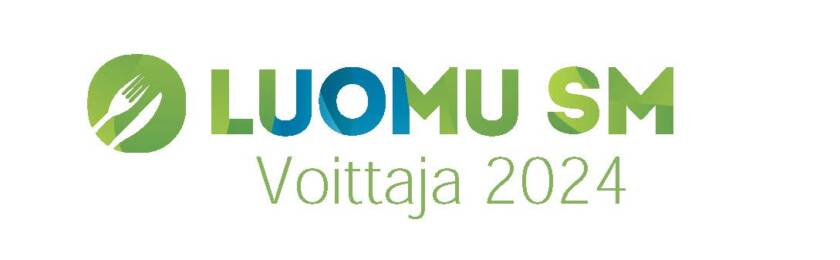 Luomuvoittaja 2024 -logo.