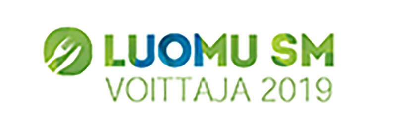 Luomuvoittaja 2019 -logo.