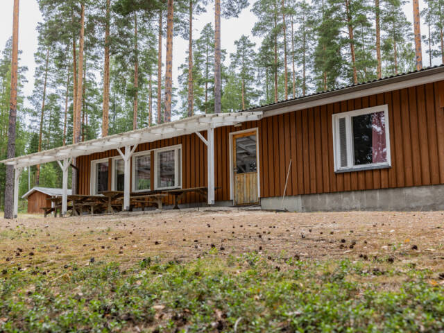 Lusikkaniemen kesäkoti.