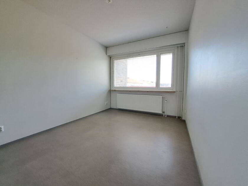 Savilahdenkatu 18 osoitteessa sijaitsevan asunnon makuuhuone.