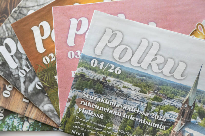 Polku-lehtiä.
