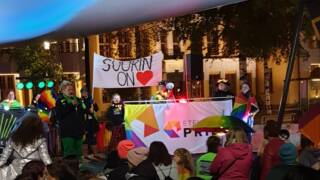 Ihmisiä Mikkeli pridessa 2019